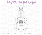 Cookie Cutters - TS Guitar - Cookie Cutter - The Sweet Designs Shoppe - TSDS - - ALL,Cinco de Mayo,Cookie Cutter,fiesta,Hobbies,instruments,mariachi,Mexico,music,Promocode,STL,Taylor Swift,valentine,valentines