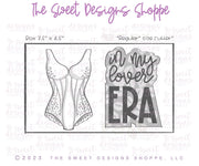 Cookie Cutters - TS Lover ERA Set - Set of 2 - Cookie Cutters - The Sweet Designs Shoppe - TSDS - - ALL,Cookie Cutter,Love,Mini Sets,Plaque,Plaques,PLAQUES HANDLETTERING,Promocode,regular sets,set,Taylor Swift,valentine,valentines