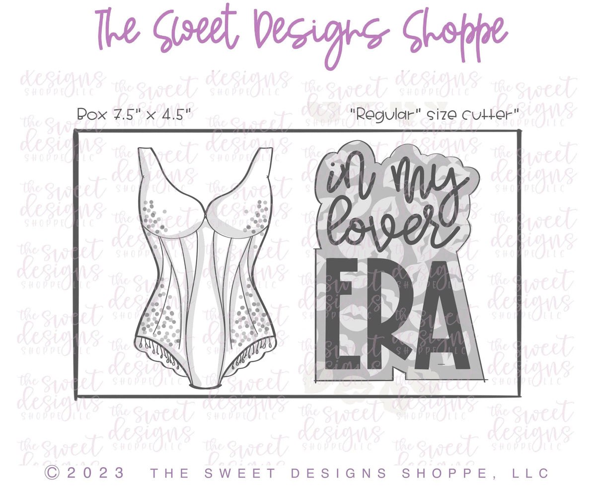 Cookie Cutters - TS Lover ERA Set - Set of 2 - Cookie Cutters - The Sweet Designs Shoppe - TSDS - - ALL,Cookie Cutter,Love,Mini Sets,Plaque,Plaques,PLAQUES HANDLETTERING,Promocode,regular sets,set,Taylor Swift,valentine,valentines