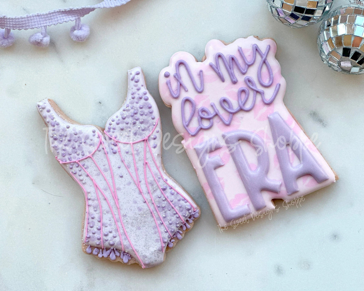 Cookie Cutters - TS Lover ERA Set - Set of 2 - Cookie Cutters - The Sweet Designs Shoppe - TSDS - - ALL,Cookie Cutter,Love,Mini Sets,Plaque,Plaques,PLAQUES HANDLETTERING,Promocode,regular sets,set,Taylor Swift,valentine,valentines