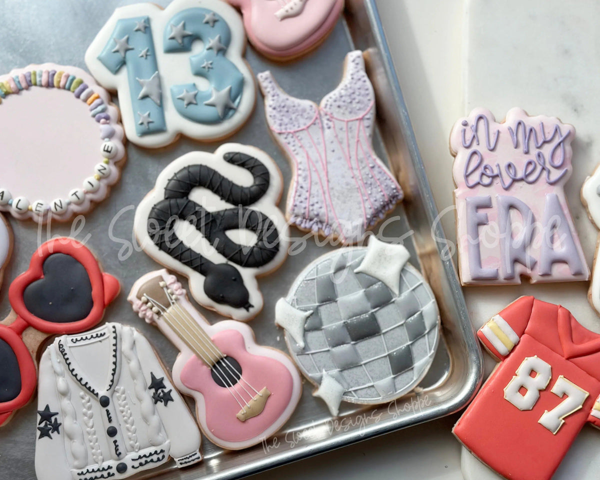 Cookie Cutters - TS Tour Set - Set of 9 - Cookie Cutters - The Sweet Designs Shoppe - TSDS - - ALL,Cookie Cutter,music,Promocode,regular sets,set,STL,Taylor Swift,valentine,valentines