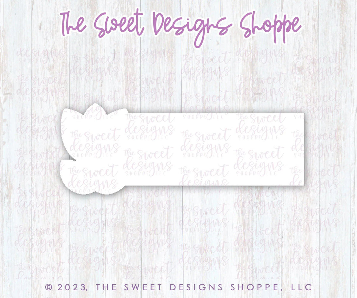 Cookie Cutters - Tulip Tag - Cookie Cutter - The Sweet Designs Shoppe - TSDS - - ALL,Cookie Cutter,Easter,Easter / Spring,florals,Flower,Nature,Plaque,Plaques,PLAQUES HANDLETTERING,Promocode,STL,Tulip