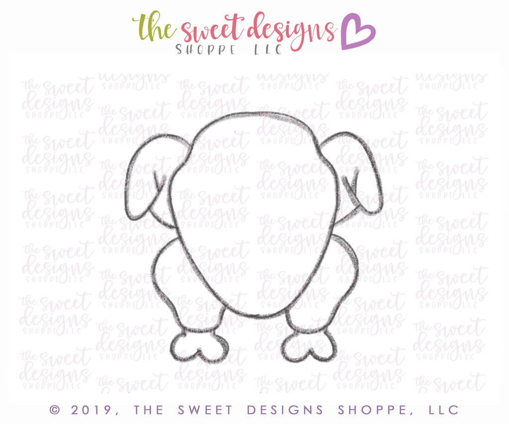 Cookie Cutters - Turkey 2019 - Cookie Cutter - The Sweet Designs Shoppe - TSDS - - ALL,Animal,Animals,Cookie Cutter,Fall,Fall / Halloween,Fall / Thanksgiving,Food,Halloween,Promocode,thanksgiving