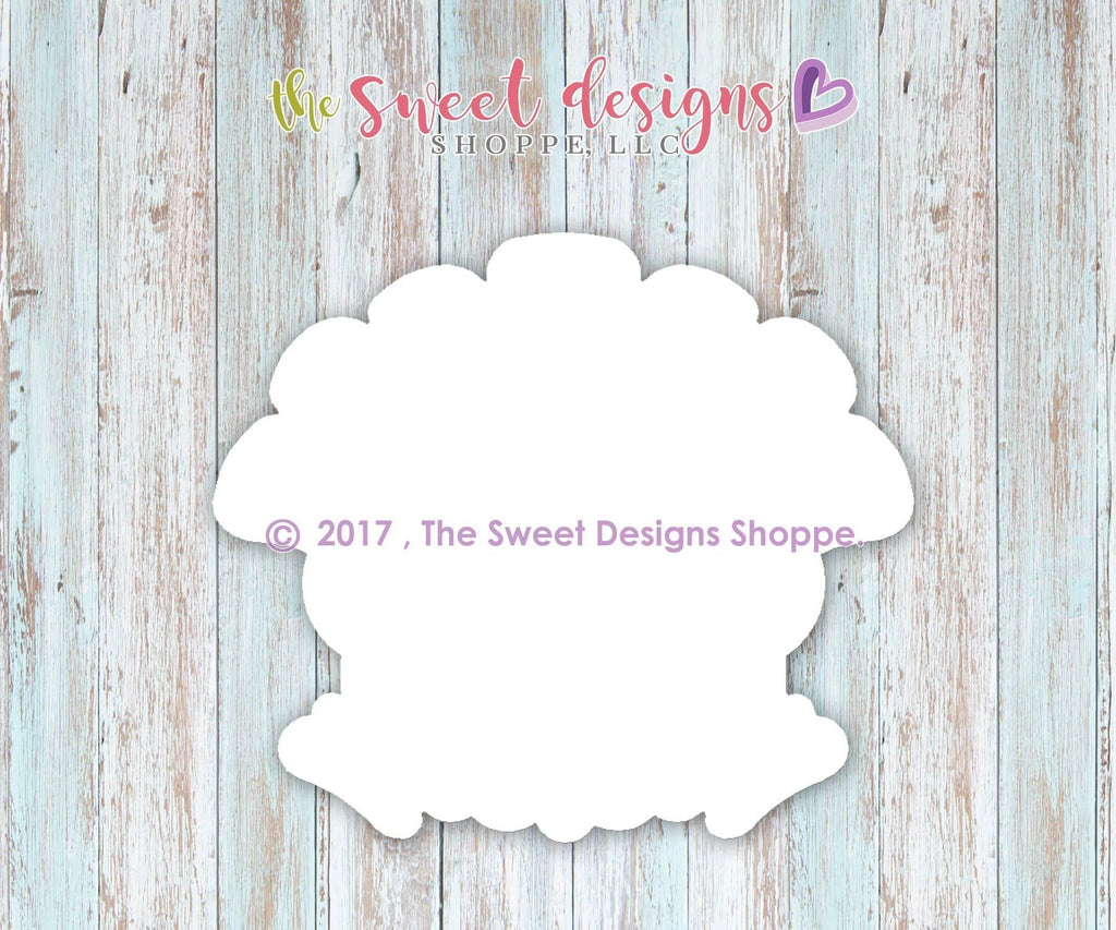 Cookie Cutters - Turkey in Pumpkin V2 - Cookie Cutter - The Sweet Designs Shoppe - TSDS - - ALL,Animal,Animals,Cookie Cutter,Fall,Fall / Halloween,Fall / Thanksgiving,Halloween,Promocode,thanksgiving