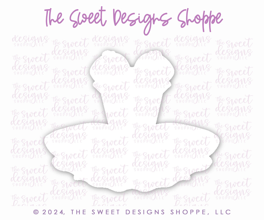 Cookie Cutters - Tutu - Cookie Cutter - The Sweet Designs Shoppe - - Accesories,Accessories,accessory,ALL,ballet,Clothing / Accessories,Cookie Cutter,dance,new,Promocode,sports,STL