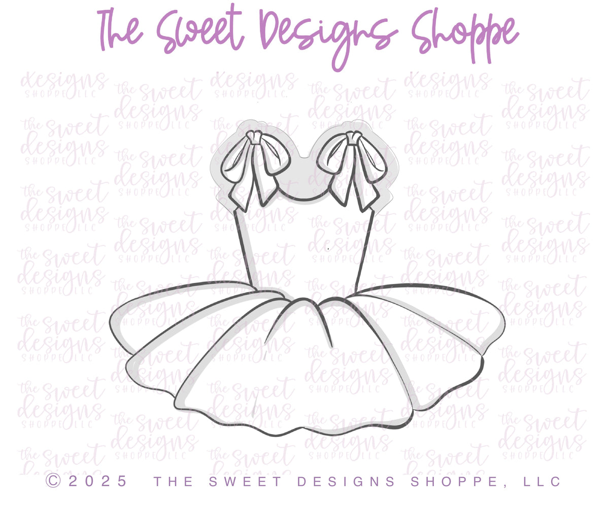Cookie Cutters - Tutu - Cookie Cutter - The Sweet Designs Shoppe - TSDS - - Accesories,Accessories,accessory,ALL,ballet,Clothing / Accessories,Cookie Cutter,dance,Promocode,sports,STL