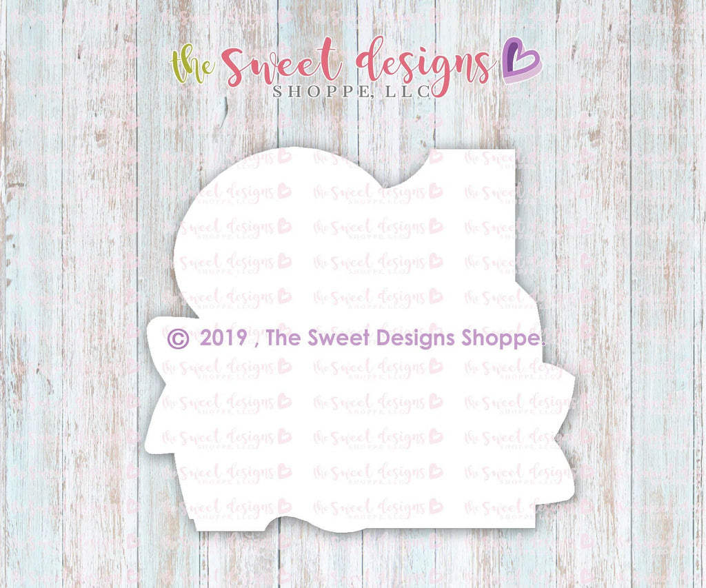 Cookie Cutters - Twenty One with Ribbon - Cookie Cutter - The Sweet Designs Shoppe - - 21, Accesories, ALL, Birthday, Cookie Cutter, Fonts, kids, Lettering, letters and numbers, number, Promocode, Twenty One