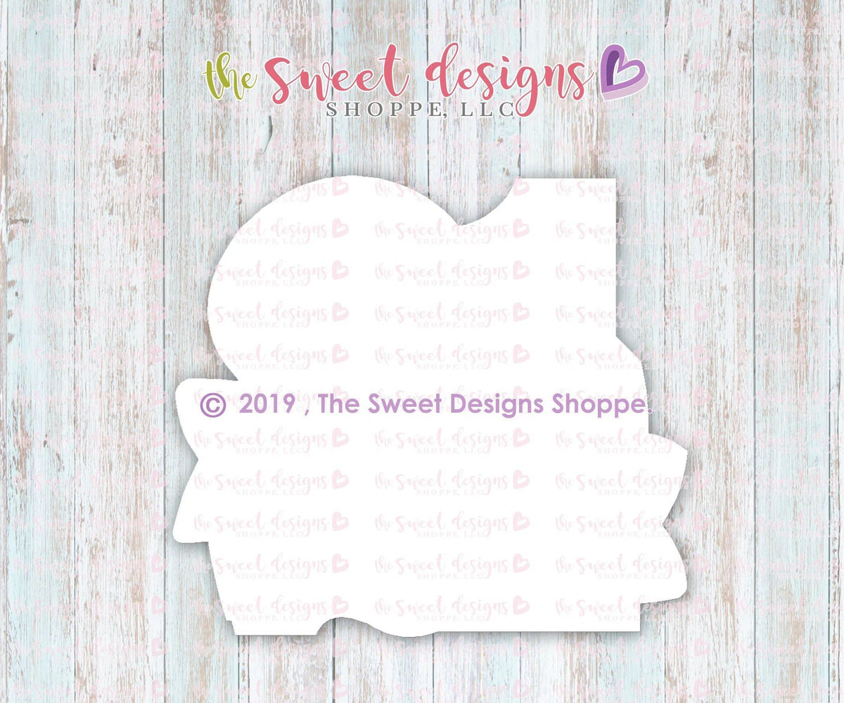 Cookie Cutters - Twenty One with Ribbon - Cookie Cutter - The Sweet Designs Shoppe - TSDS - - 21,Accesories,ALL,Birthday,Cookie Cutter,Fonts,kids,Lettering,letters and numbers,number,Promocode,STL,Twenty One