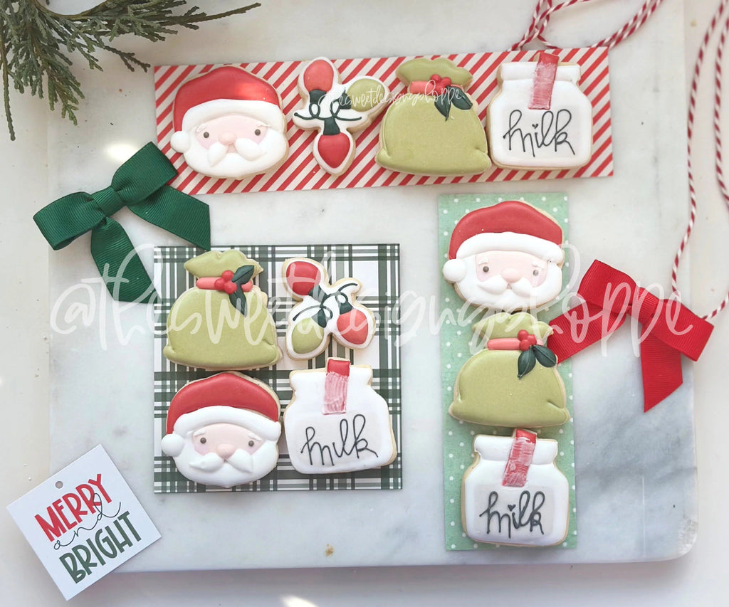 Cookie Cutters - Twinkle lights Mini Set - Set of 4 - Cookie Cutters - The Sweet Designs Shoppe - TSDS - - ALL,Christmas,Christmas / Winter,Cookie Cutter,Mini Sets,Promocode,regular sets,Santa,Santa Claus,Santa Face,set,Winter