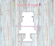 Cookie Cutters - Two Tier Cake Stand With Ribbon V2 - Cookie Cutter - The Sweet Designs Shoppe - TSDS - - ALL,Birthday,cake,Cake Stand,celebration,Cookie Cutter,Food,Food & Beverages,Promocode,STL