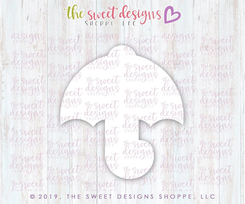 Cookie Cutters - Umbrella - Cookie Cutter - The Sweet Designs Shoppe - - 2019, ALL, baby shower, Cookie Cutter, Misc, Miscellaneous, Promocode, survivor, umbrella