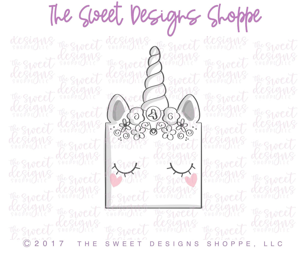 Cookie Cutters - Unicorn Face Cake v2- Cookie Cutter - The Sweet Designs Shoppe - TSDS - - ALL,Birthday,Cookie Cutter,fantasy,Food,Food & Beverages,Kids / Fantasy,Miscelaneous,Promocode,Sweet,Valentines
