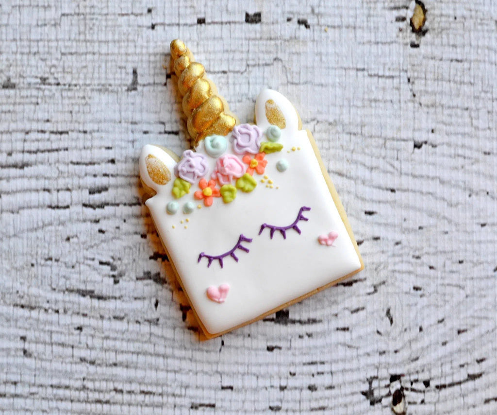 Cookie Cutters - Unicorn Face Cake v2- Cookie Cutter - The Sweet Designs Shoppe - TSDS - - ALL,Birthday,Cookie Cutter,fantasy,Food,Food & Beverages,Kids / Fantasy,Miscelaneous,Promocode,Sweet,Valentines