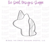 Cookie Cutters - Unicorn - St Patrick's Charm - Cookie Cutter - The Sweet Designs Shoppe - TSDS - - ALL,Cookie Cutter,Fantasy,Holiday,Kids / Fantasy,patrick,patrick's,Promocode,ST PATRICK,St. Patricks