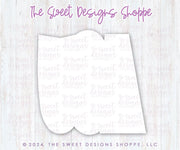 Cookie Cutters - USA Modern Plaque - Cookie Cutter - The Sweet Designs Shoppe - TSDS - - 4th,4th July,4th of July,ALL,Cookie Cutter,fourth of July,Independence,Lettering,Patriotic,Patriotric,Plaque,Plaques,PLAQUES HANDLETTERING,Promocode,STL,USA
