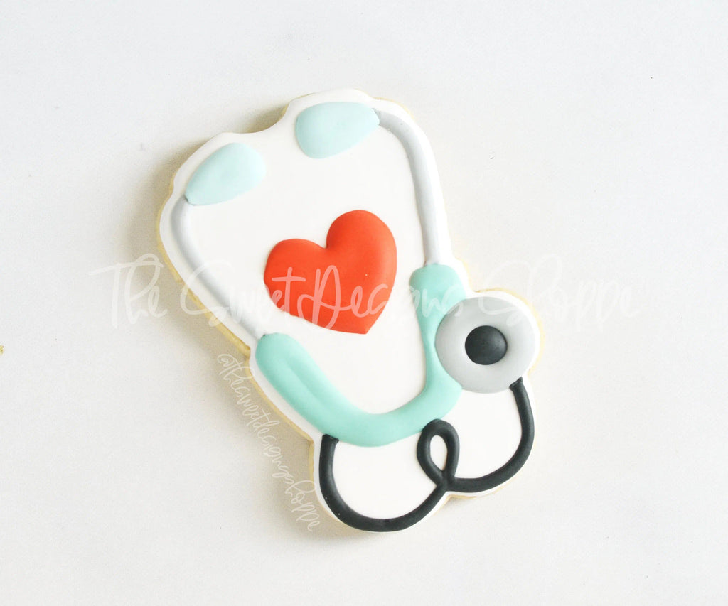 Cookie Cutters - V-Stethoscope - Cookie Cutter - The Sweet Designs Shoppe - TSDS - - ALL,Cookie Cutter,Doctor,MEDICAL,MEDICINE,NURSE,NURSE APPRECIATION,Promocode