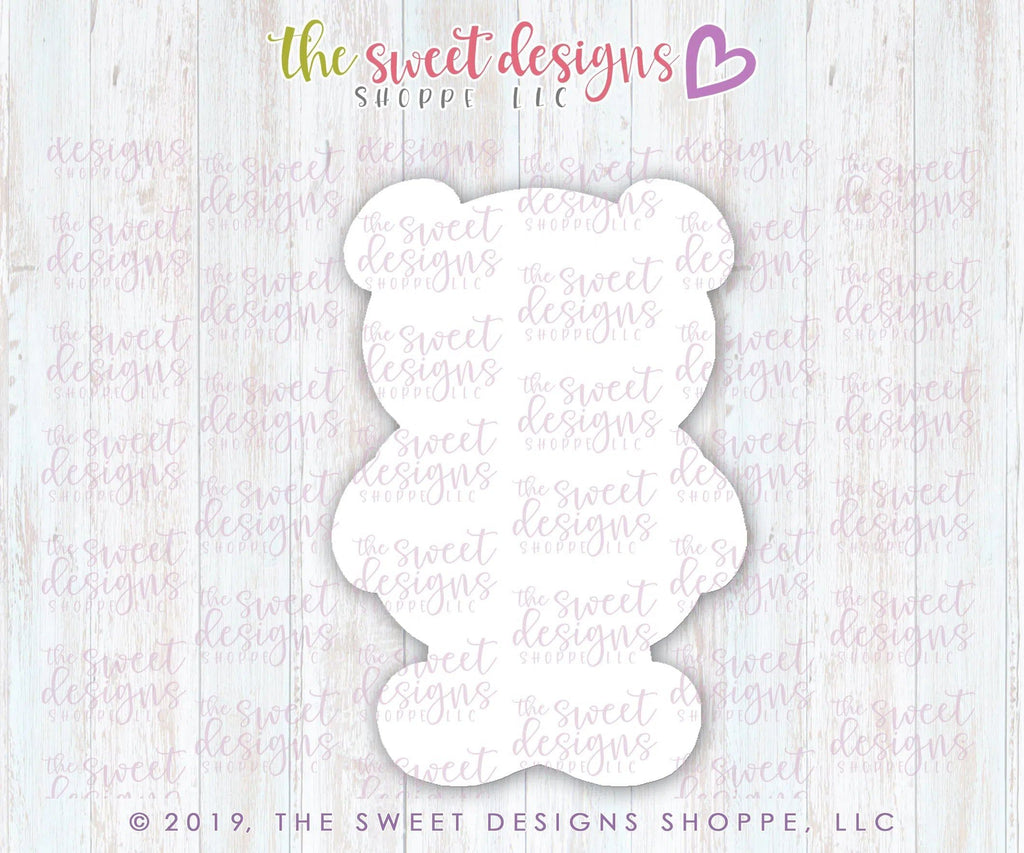 Cookie Cutters - Valentines Bear - Cookie Cutter - The Sweet Designs Shoppe - TSDS - - ALL,Animal,Animals,Cookie Cutter,Promocode,toy,Valentine,Valentines