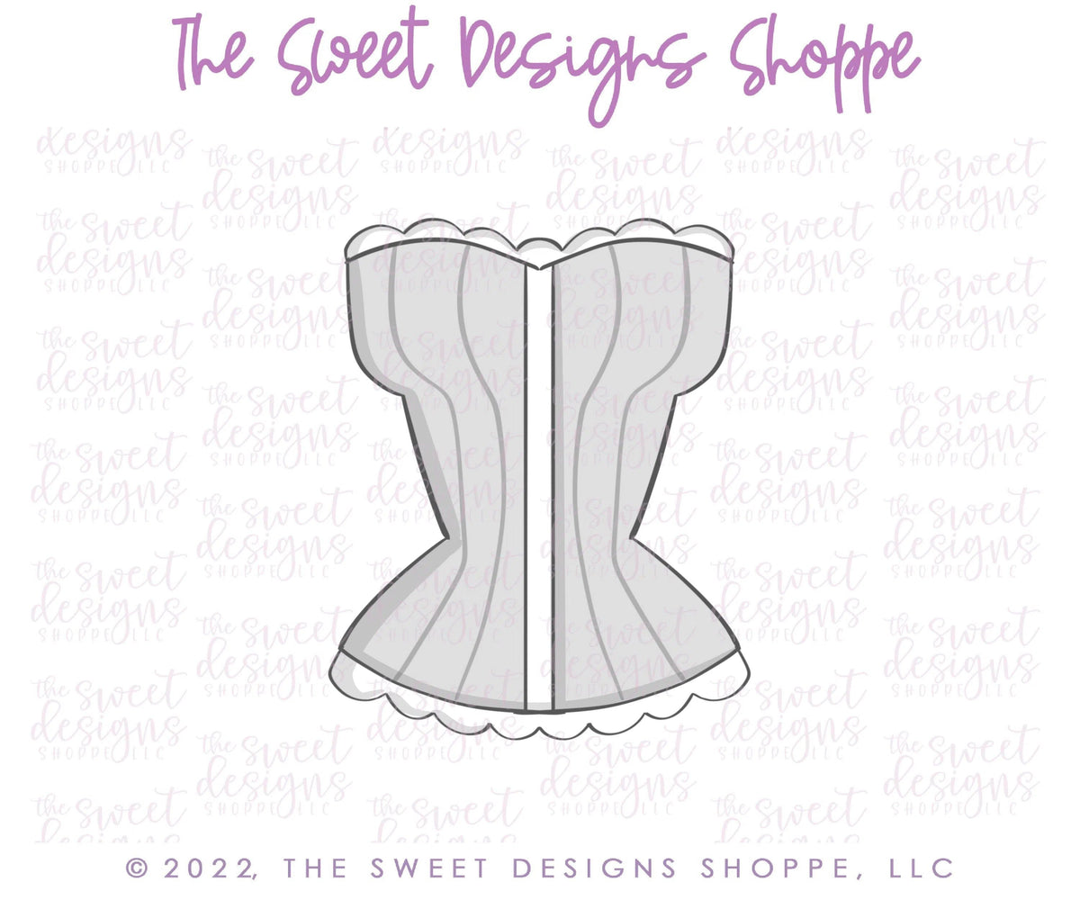 Cookie Cutters - Valentines Corset - Cookie Cutter - The Sweet Designs Shoppe - TSDS - - ALL,Bachelorette,Bridal Shower,Bride,Clothing / Accessories,Cookie Cutter,Fashion,Promocode,STL,valentine,valentines,Wedding,Wedding Favors