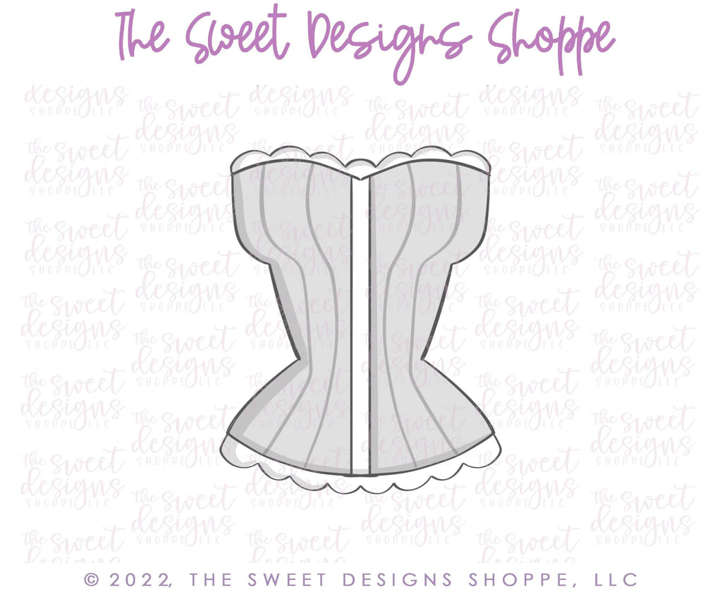 Cookie Cutters - Valentines Corset - Cookie Cutter - The Sweet Designs Shoppe - - ALL, Bachelorette, Bridal Shower, Bride, Clothing / Accessories, Cookie Cutter, Fashion, Promocode, valentine, valentines, Wedding