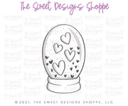 Cookie Cutters - Valentines Globe - Cookie Cutter - The Sweet Designs Shoppe - TSDS - - ALL,Christmas,Christmas / Winter,Cookie Cutter,halloween,Promocode,STL,valentine,valentines
