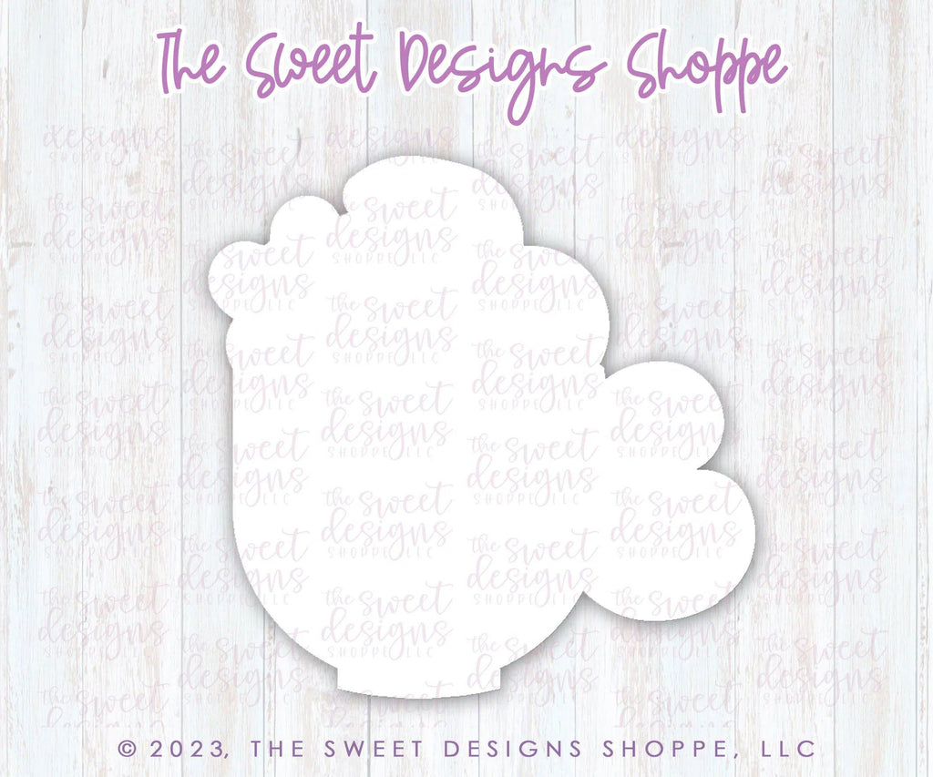 Cookie Cutters - Valentines Heart Coffee - Cookie Cutter - The Sweet Designs Shoppe - TSDS - - ALL,beverage,Coffee,Cookie Cutter,drink,food,Food & Beverages,Promocode,valentine,valentines