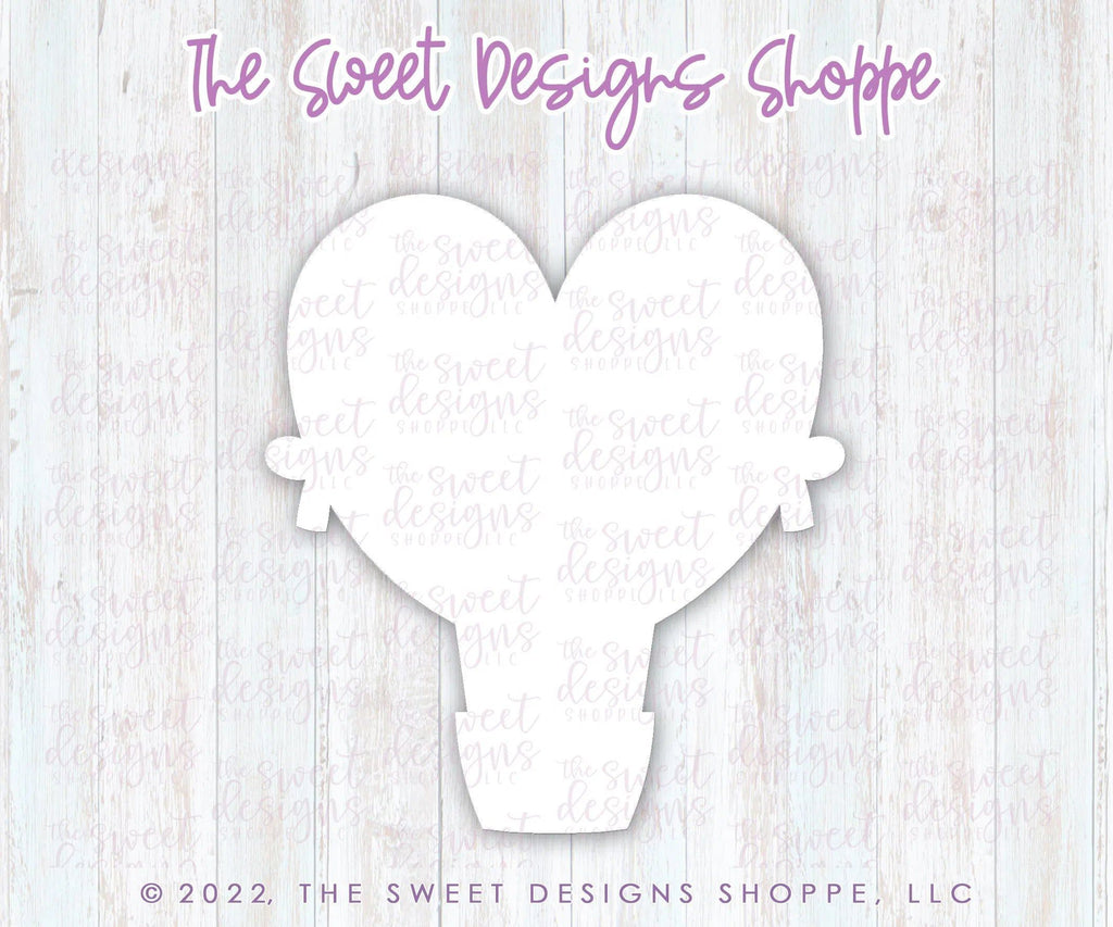 Cookie Cutters - Valentines Hot Air Balloon - Cookie Cutter - The Sweet Designs Shoppe - - ALL, Cookie Cutter, easter, Easter / Spring, Promocode, valentine, valentines