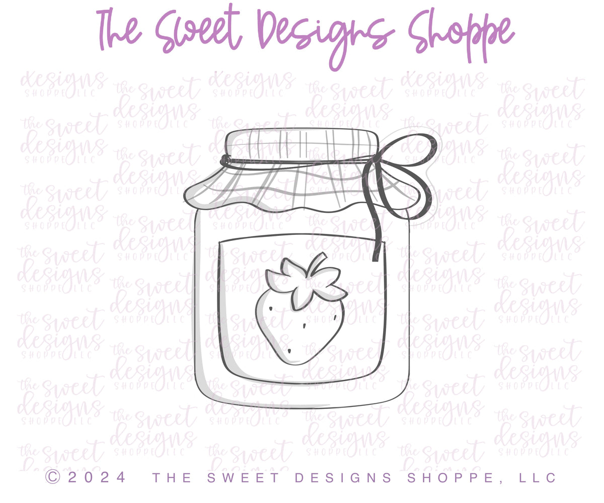 Cookie Cutters - Valentines Jam - Cookie Cutter - The Sweet Designs Shoppe - TSDS - - ALL,Cookie Cutter,Food,jar,Love,mason jar,Promocode,STL,valenteine,valentine,Valentine's,Valentines 2026