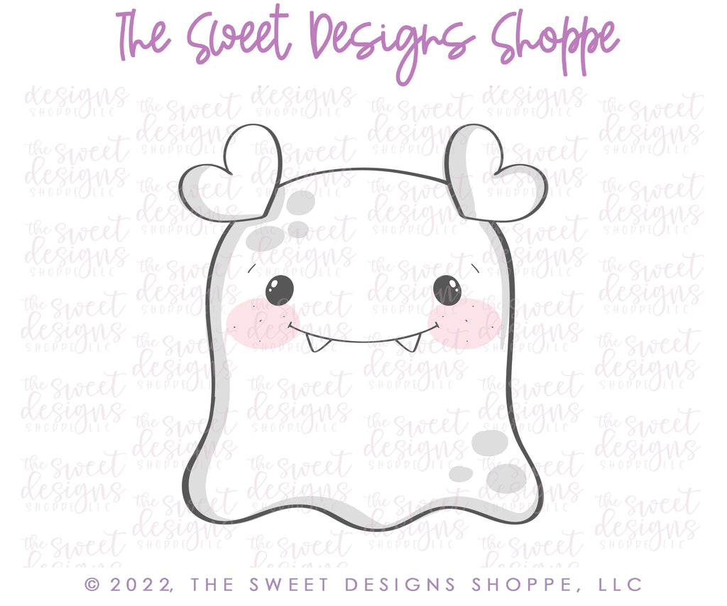 Cookie Cutters - Valentines Monsters Cookie Cutter Set - Set of 5 - Cookie Cutters - The Sweet Designs Shoppe - TSDS - - ALL,Cookie Cutter,halloween,Halloween set,Mini Sets,Monster,Promocode,regular sets,set,STL,valentine,Valentine's