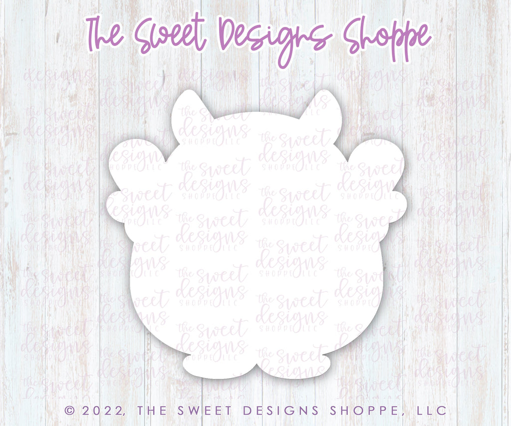 Cookie Cutters - Valentines Monsters Cookie Cutter Set - Set of 5 - Cookie Cutters - The Sweet Designs Shoppe - TSDS - - ALL,Cookie Cutter,halloween,Halloween set,Mini Sets,Monster,Promocode,regular sets,set,STL,valentine,Valentine's