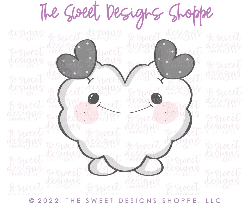 Cookie Cutters - Valentines Monsters Cookie Cutter Set - Set of 5 - Cookie Cutters - The Sweet Designs Shoppe - TSDS - - ALL,Cookie Cutter,halloween,Halloween set,Mini Sets,Monster,Promocode,regular sets,set,STL,valentine,Valentine's