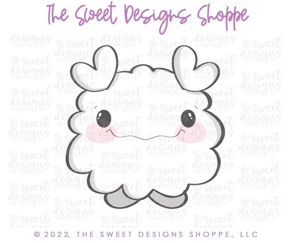 Cookie Cutters - Valentines Monsters Cookie Cutter Set - Set of 5 - Cookie Cutters - The Sweet Designs Shoppe - TSDS - - ALL,Cookie Cutter,halloween,Halloween set,Mini Sets,Monster,Promocode,regular sets,set,STL,valentine,Valentine's