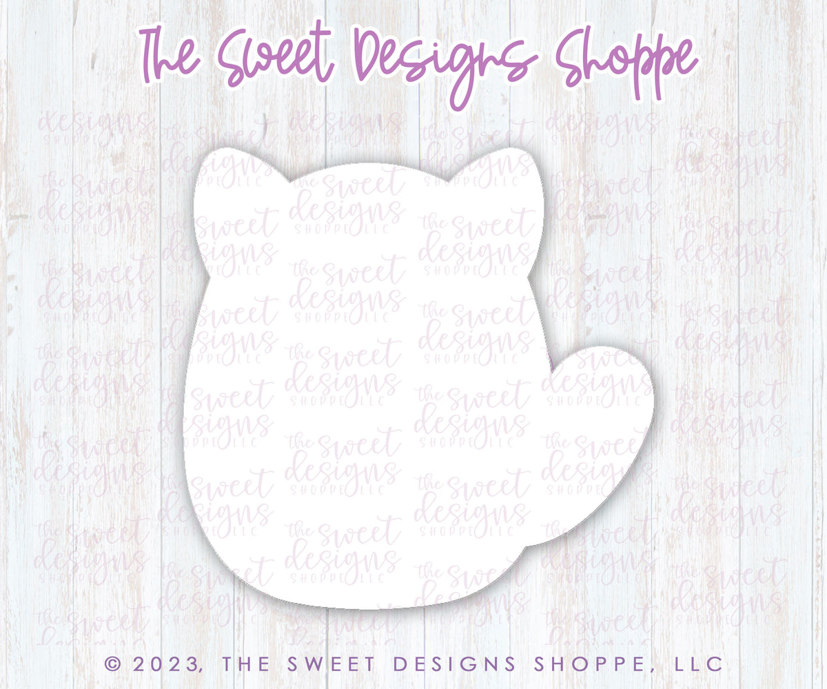 Cookie Cutters - Valentines Plush Set - Set of 6 Cookie Cutters - The Sweet Designs Shoppe - TSDS - - ALL,Animal,Animals,Animals and Insects,Cookie Cutter,Mini Sets,Promocode,regular sets,set,STL,valentine,valentines