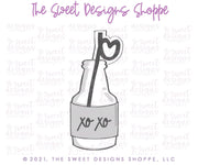 Cookie Cutters - Valentines Soda with Heart Straw - Cookie Cutter - The Sweet Designs Shoppe - TSDS - - ALL,Cookie Cutter,drink,Food,Food and Beverage,Food beverages,Promocode,valentine,valentines
