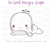Cookie Cutters - Valentines Whale - Cookie Cutter - The Sweet Designs Shoppe - TSDS - - ALL,Animal,Animals,Animals and Insects,Cookie Cutter,nautica,Promocode,STL,Summer,under the sea,valentine,valentines,Winter