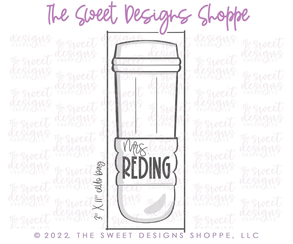 Cookie Cutters - Venti Pencil Coffee - Cookie Cutter - The Sweet Designs Shoppe - TSDS - - ALL,back to school,beverage,beverages,Cookie Cutter,Food and Beverage,Food beverages,Plaque,Plaques,PLAQUES HANDLETTERING,Promocode,School,School / Graduation,school supplies,STL,Teacher,Teacher Appreciation