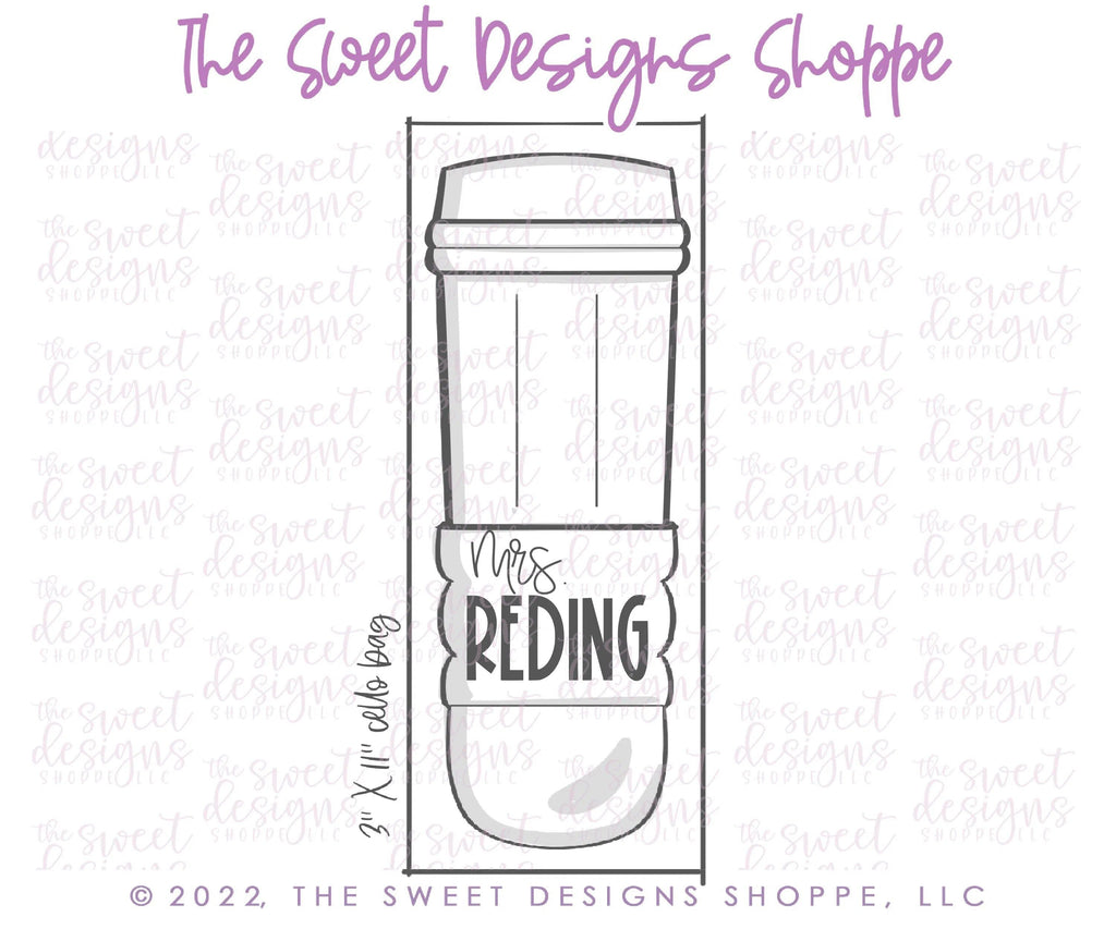 Cookie Cutters - Venti Pencil Coffee - Cookie Cutter - The Sweet Designs Shoppe - TSDS - - ALL,back to school,beverage,beverages,Cookie Cutter,Food and Beverage,Food beverages,Plaque,Plaques,PLAQUES HANDLETTERING,Promocode,School,School / Graduation,school supplies,Teacher,Teacher Appreciation