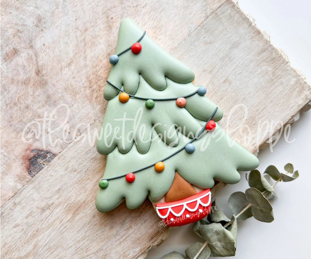 Cookie Cutters - Vintage Christmas Tree - Cookie Cutter - The Sweet Designs Shoppe - - ALL, Christmas, Christmas / Winter, Christmas Cookies, Cookie Cutter, home, nature, Promocode