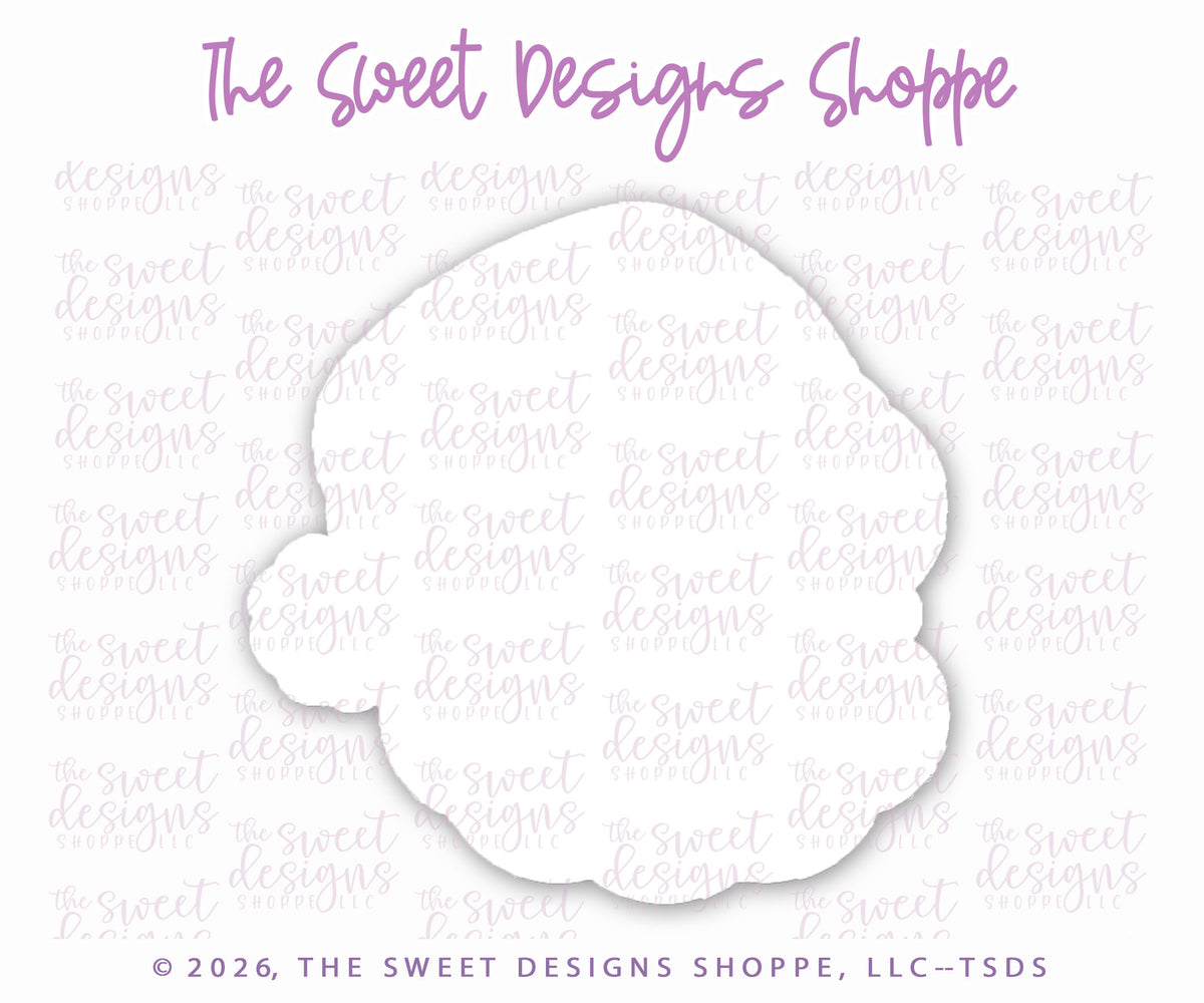 Cookie Cutters - Vintage Chubby Santa Face - Cookie Cutter - The Sweet Designs Shoppe - TSDS - - ALL,Christmas,Christmas / Winter,christmas 2026,Cookie Cutter,Food,new,Promocode,Santa Face,STL,Vintage Chubby Santa Face,Vintage Santa