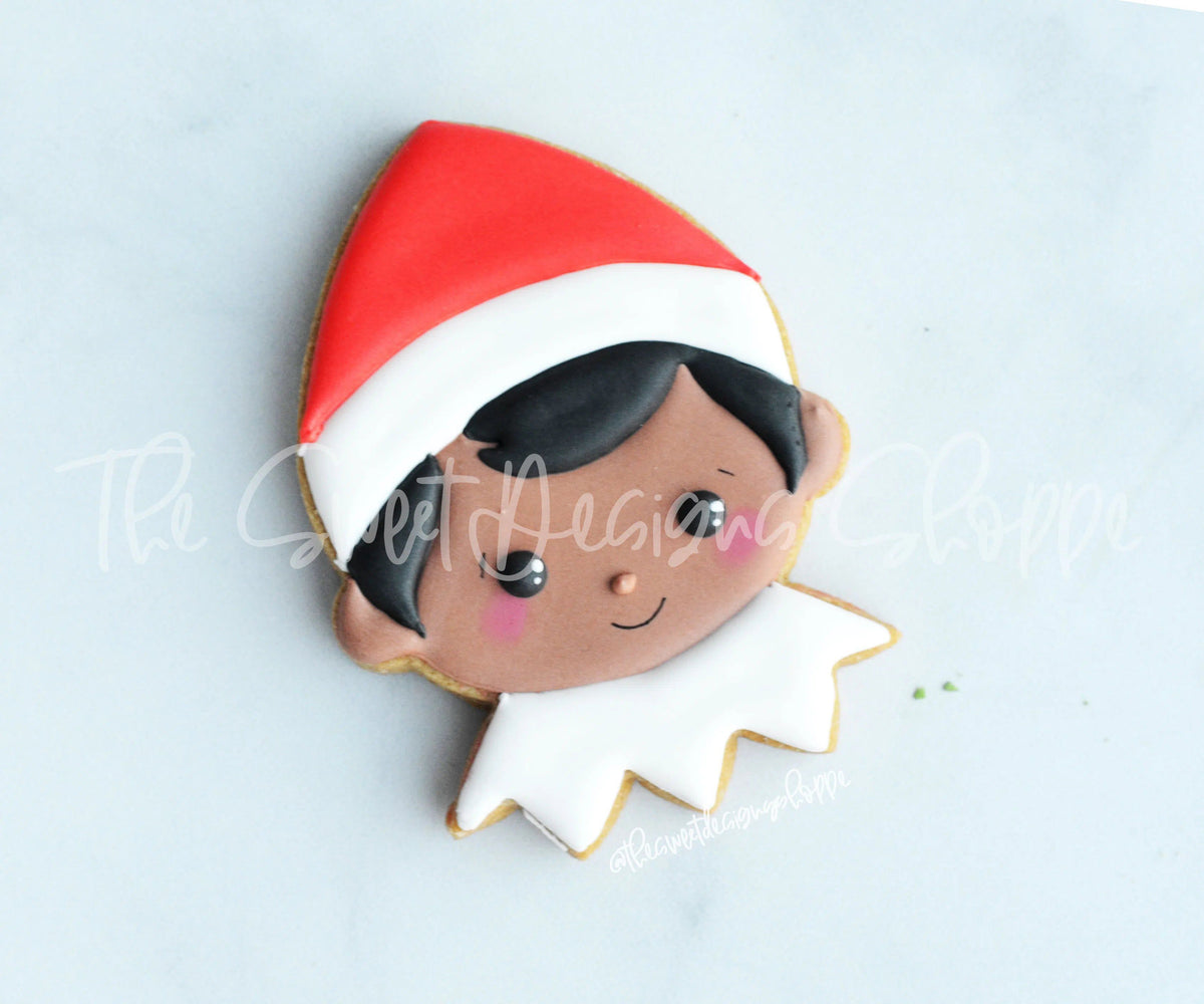 Cookie Cutters - Vintage Elf Face - Cookie Cutter - The Sweet Designs Shoppe - TSDS - - ALL,Christmas,Christmas / Winter,Cookie Cutter,Elf,elf face,Promocode,STL,vintage elf,Winter