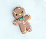 Cookie Cutters - Vintage Ginger Boy - Cookie Cutter - The Sweet Designs Shoppe - TSDS - - ALL,Christmas,Christmas / Winter,Christmas Cookies,Cookie Cutter,Ginger boy,Ginger bread,Ginger girl,gingerbread,Promocode,STL
