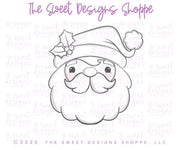 Cookie Cutters - Vintage Simple Santa & Cute Mrs Claus FacesCookie Cutter Set - Set of 2 - Cookie Cutters - The Sweet Designs Shoppe - TSDS - - ALL,Christmas,Christmas / Winter,claus,clause,Cookie Cutter,Mrs Claus,MRS Clause,MrsClaus,MrsClausFace,PLAQUES HANDLETTERING,Promocode,regular sets,Santa,Santa Claus,Santa Face,set,STL