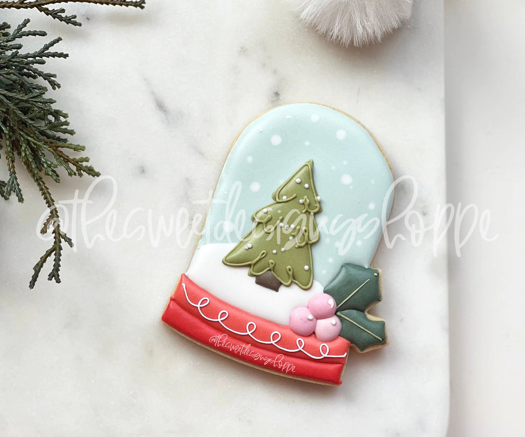 Cookie Cutters - Vintage Snowglobe- Cookie Cutter - The Sweet Designs Shoppe - - ALL, Christmas, Christmas / Winter, Christmas Cookies, Cookie Cutter, Promocode, snowglobe, toy, toys