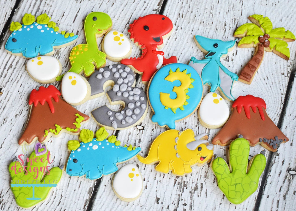 Cookie Cutters - Volcanoe v2- Cutter - Sweet Designs Shoppe - - ALL, Cookie Cutter, Dino, dinosaur, Dinosaurs, kid, kids, Kids / Fantasy, nature, prehistoric, Promocode, Trees Leaves and Flowers, Volcanoe