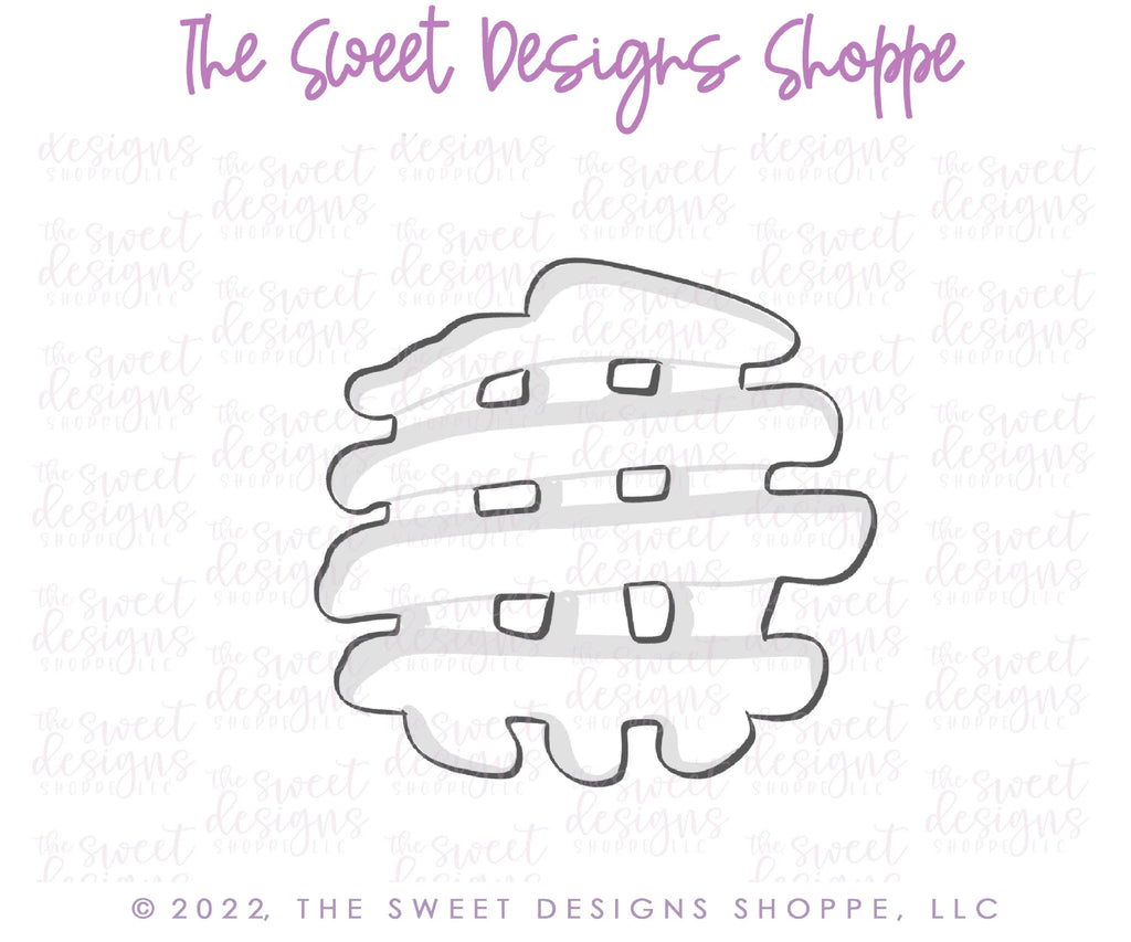 Cookie Cutters - Waffle Fries - Cookie Cutter - Sweet Designs Shoppe - - ALL, Chick-fil-a, Cookie Cutter, fast food, Food, Food and Beverage, Food beverages, Fruits and Vegetables, Misc, Miscelaneous, Miscellaneous, Promocode