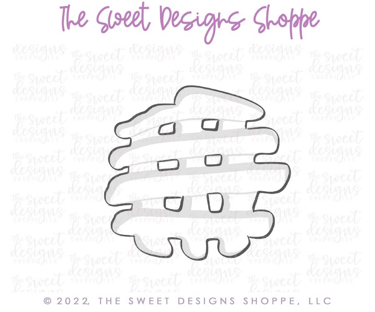 Cookie Cutters - Waffle Fries - Cookie Cutter - The Sweet Designs Shoppe - TSDS - - ALL,Animal,Animals,Chick-fil-a,Cookie Cutter,fast food,Food,Food and Beverage,Food beverages,Fruits and Vegetables,Misc,Miscelaneous,Miscellaneous,Promocode,STL