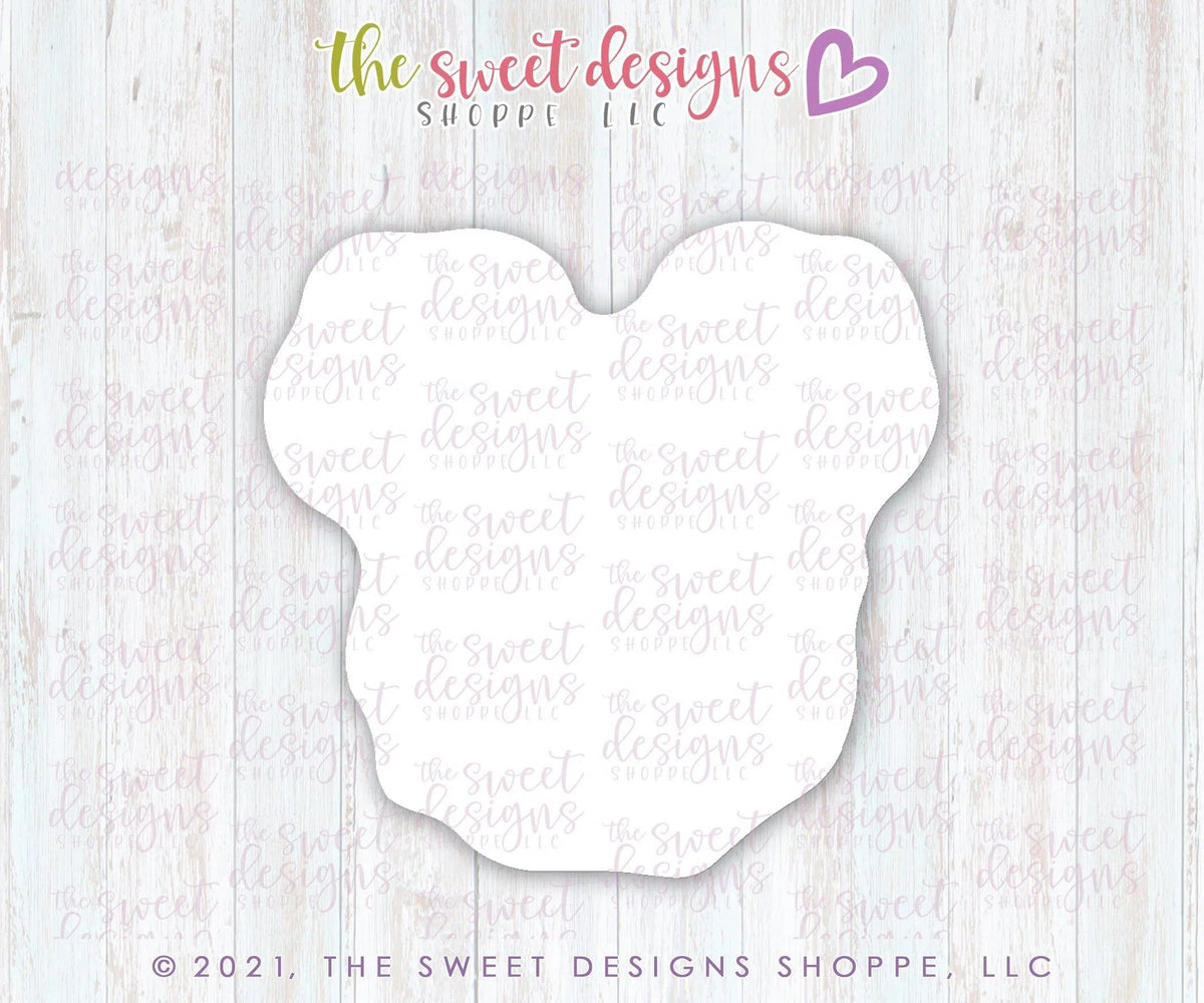 Cookie Cutters - Waffle Theme Park Snack - Cookie Cutter - The Sweet Designs Shoppe - TSDS - - ALL,Birthday,Cookie Cutter,Food,Food and Beverage,Food beverages,kids,Kids / Fantasy,mouse,Promocode,STL,summer,Sweet,Sweets,Theme Park,Travel