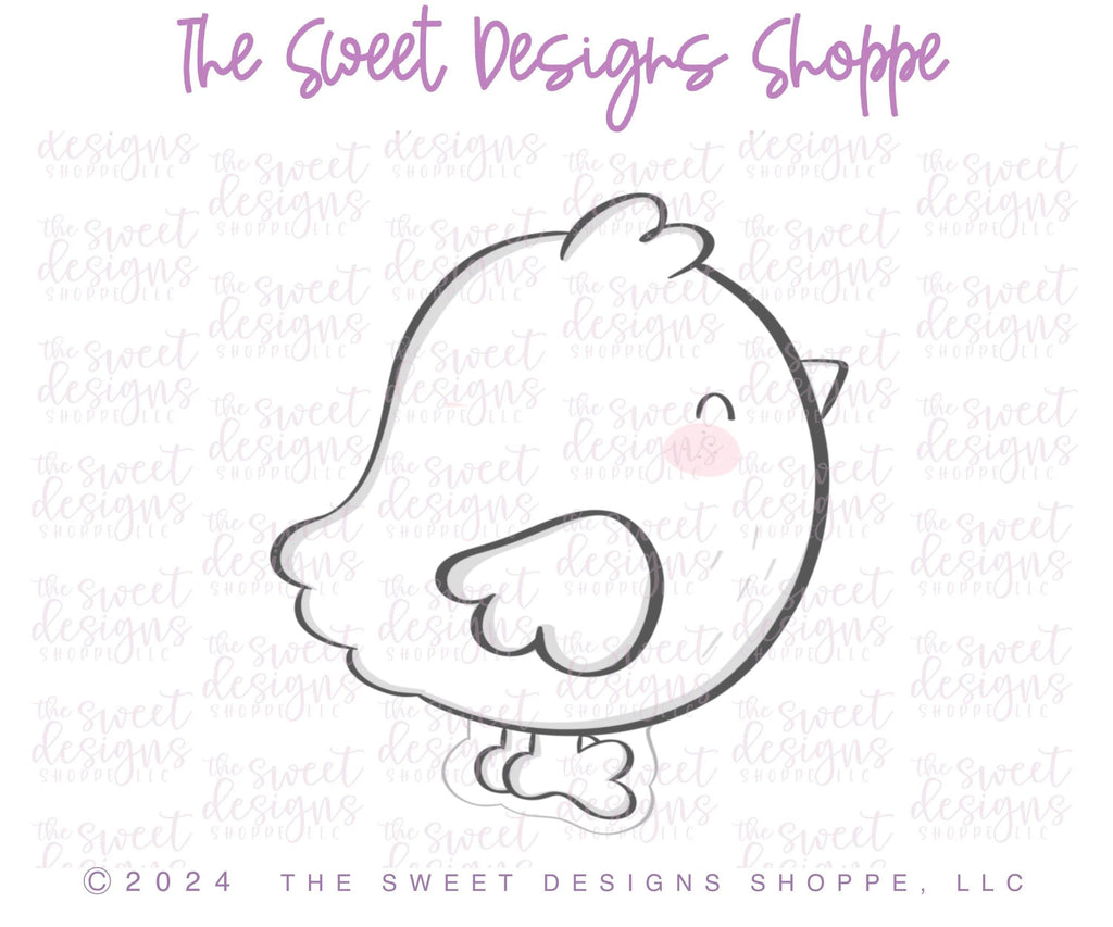 Cookie Cutters - Walking Chick - Cookie Cutter - The Sweet Designs Shoppe - - ALL, Animal, Chick, Cookie Cutter, Easter, Easter / Spring, Food, Food & Beverages, Promocode, Sweet, Sweets