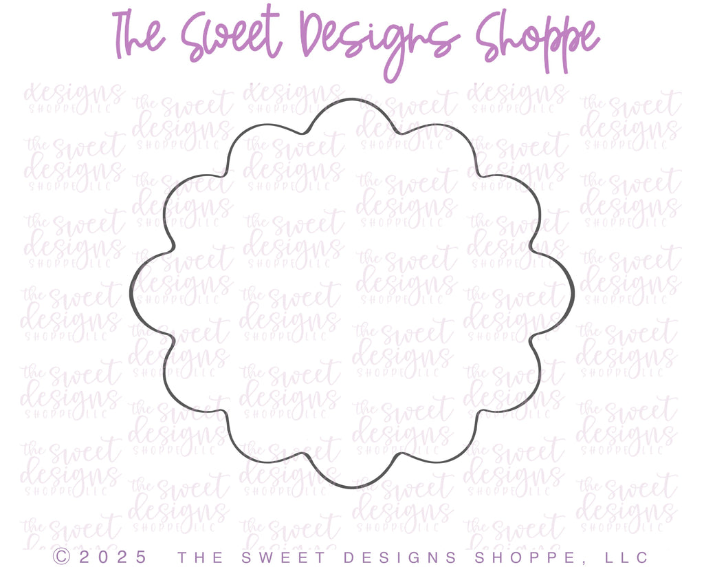 Cookie Cutters - Watering Can with Daisies & Wavy Oval Plaque Set - Set of 2 - Cookie Cutters - The Sweet Designs Shoppe - TSDS - - ALL,Cookie Cutter,Flower,Flowers,Leaves and Flowers,MOM,Mom Plaque,mother,Mothers Day,Plaque,Plaques,PLAQUES HANDLETTERING,Promocode,regular sets,School,School / Graduation,set,STL,Teach,Teacher,Teacher Appreciation,Woodlands Leaves and Flowers