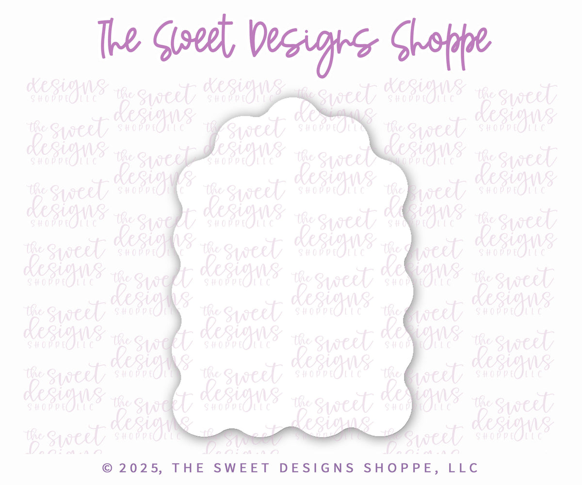 Cookie Cutters - Wavy Arch Plaque - Cookie Cutter - The Sweet Designs Shoppe - TSDS - - Accesories,Accessories,accessory,ALL,Animals,Baby,Baby / Kids,Baby Bib,back to school,basic,Basic Shapes,BasicShapes,Birthday,Christmas,Christmas / Winter,Cookie Cutter,Easter,Easter / Spring,Fall / Halloween,Fall / Thanksgiving,Father,Fathers Day,Misc,Miscelaneous,Miscellaneous,mother,mothers,Mothers Day,Nurse,Nurse Appreciation,Plaque,Plaques,Promocode,STL,Teacher,Teacher Appreciation,valentine,Valentine's,Wedding,Wed