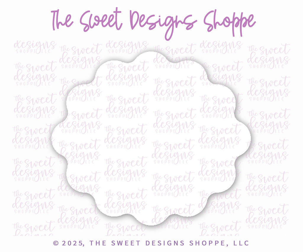 Cookie Cutters - Wavy Oval #2 Plaque - Cookie Cutter - The Sweet Designs Shoppe - TSDS - - Accesories,Accessories,accessory,ALL,Animals,Baby,Baby / Kids,Baby Bib,back to school,basic,Basic Shapes,BasicShapes,Birthday,Christmas,Christmas / Winter,Cookie Cutter,Easter,Easter / Spring,Fall / Halloween,Fall / Thanksgiving,Father,Fathers Day,Misc,Miscelaneous,Miscellaneous,mother,mothers,Mothers Day,Nurse,Nurse Appreciation,Plaque,Plaques,Promocode,STL,Teacher,Teacher Appreciation,valentine,Valentine's,Wedding